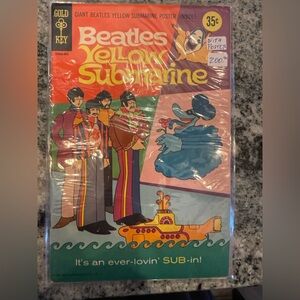 Vintage Beatles Yellow Submarine
Comic Book (1968) Sealed By Gold Key